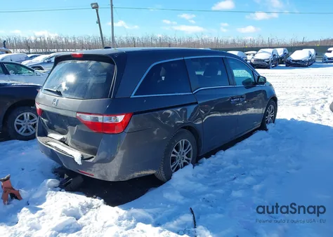 2012 Honda Odyssey Ex-L from USA, damaged, VIN 5FNRL5H62CB128914